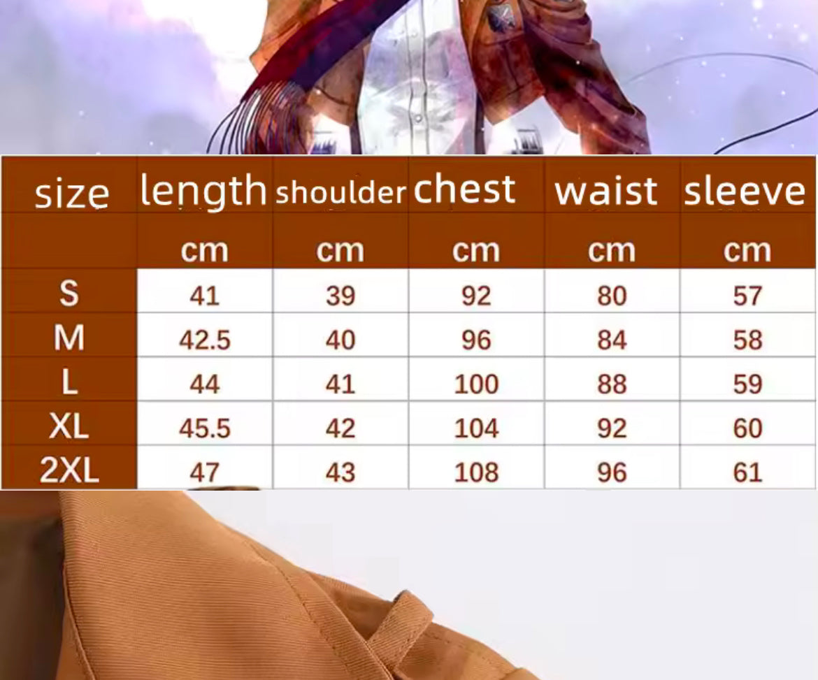 AOT Cosplay Jacket | Pre Order