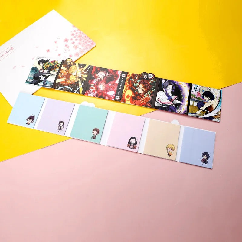 Demon Slayer Sticky Notes Set of 6