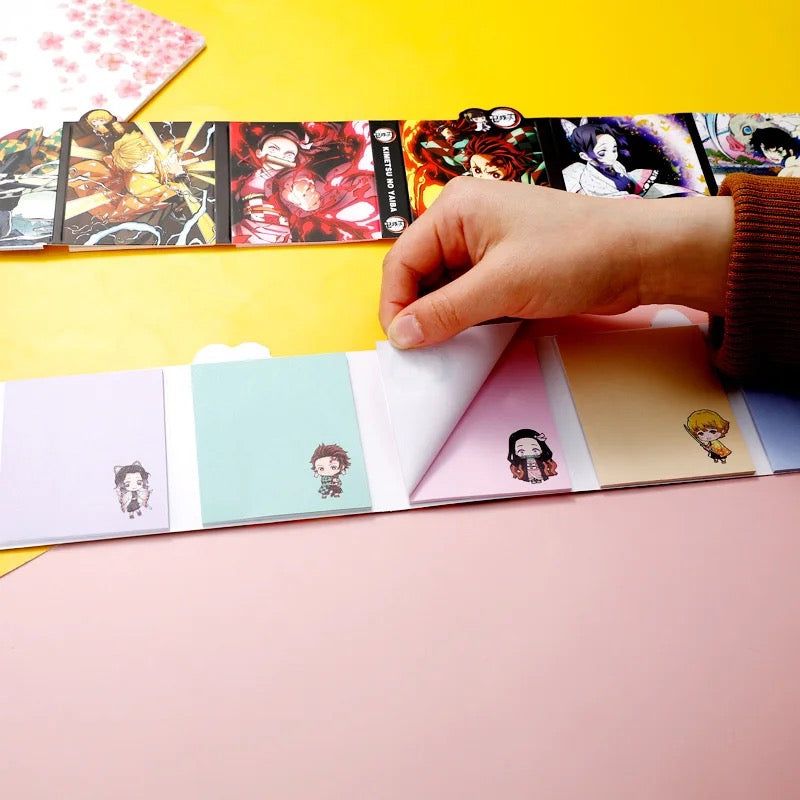 Demon Slayer Sticky Notes Set of 6