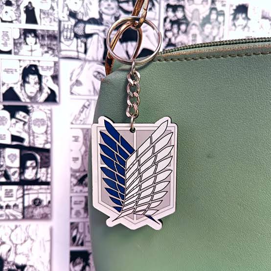AOT Metal Keychain
