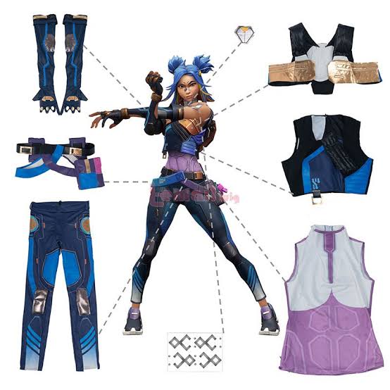 Neon Valorant Costume | Pre Order