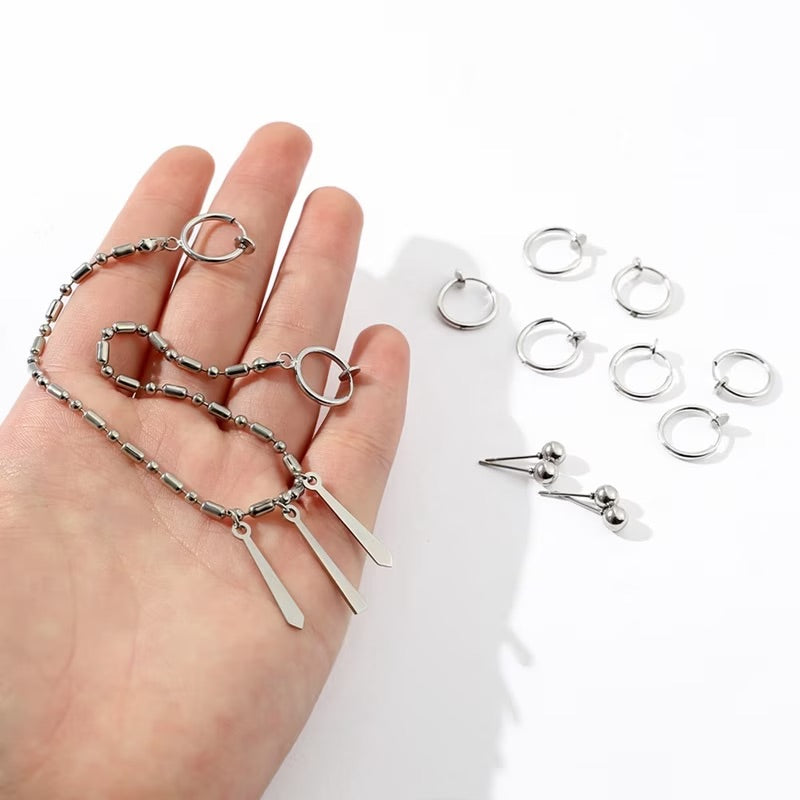 Miyamura Lip Chain Set