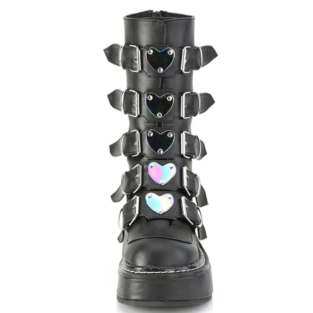 Heart Wedges Boots | Pre Order