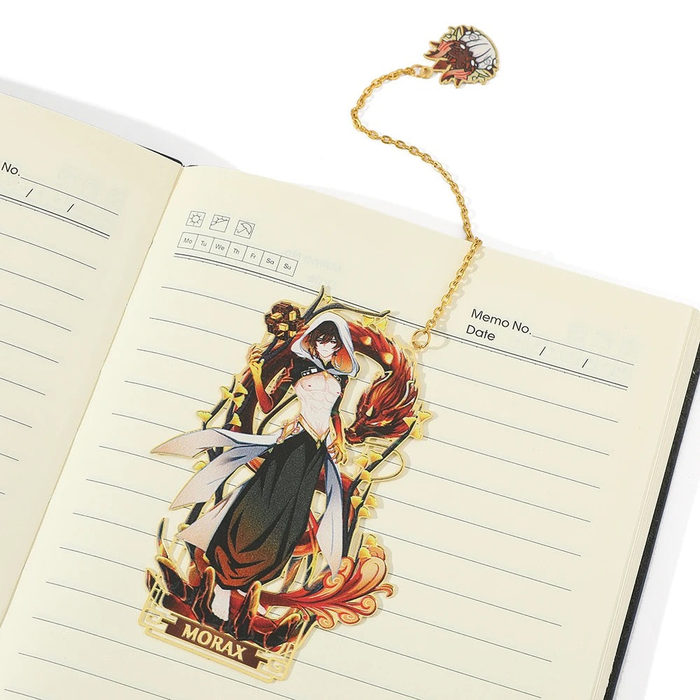 Genshin Metallic Bookmarks | Pre Order