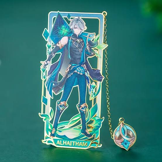 Genshin Metallic Bookmarks | Pre Order