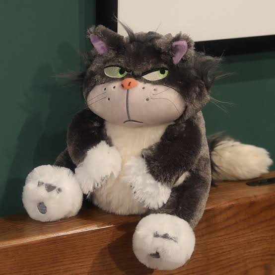 Disney Angry Neko Plush 40 cm| Pre Order