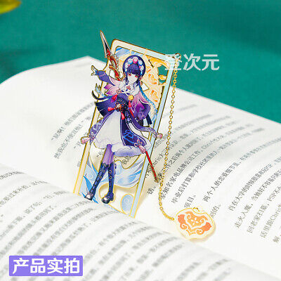 Genshin Metallic Bookmarks | Pre Order