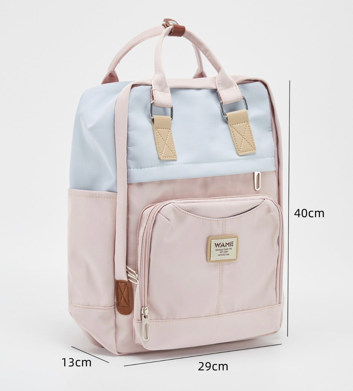 Colorblock Casual Backpack | Preorder