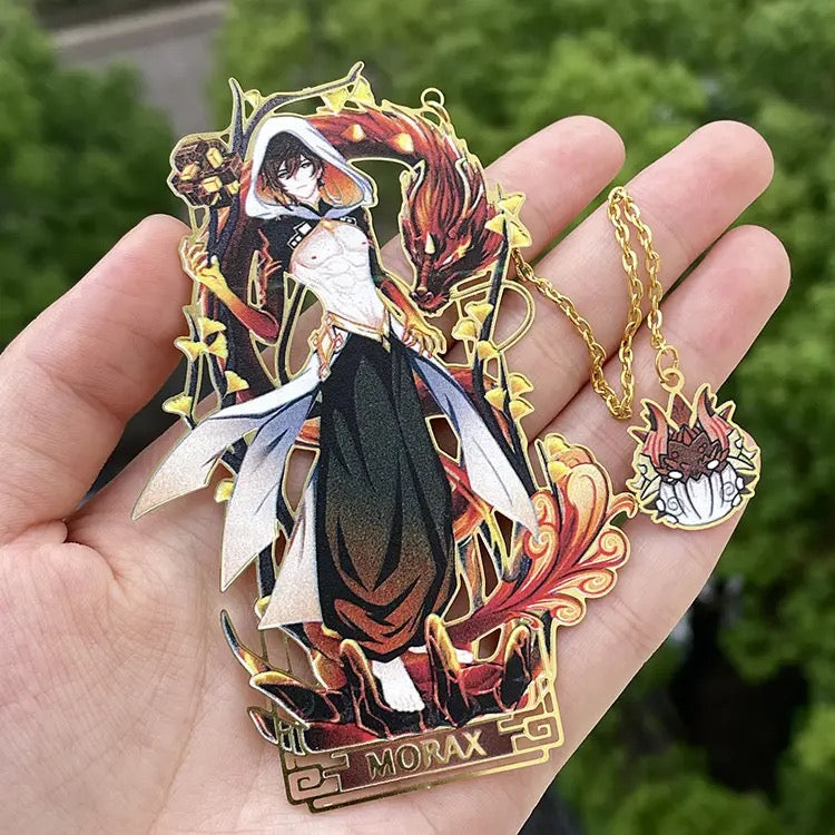 Genshin Metallic Bookmarks | Pre Order