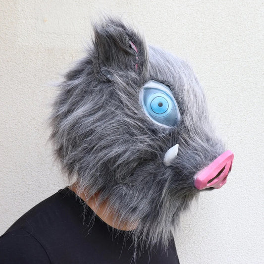 Inosuke Boar Head (Fur) | Pre Order