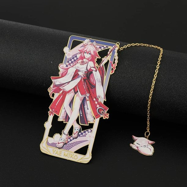 Genshin Metallic Bookmarks | Pre Order