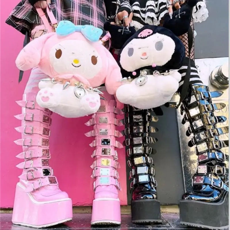 Vintage Gothic Knee High Boots | Pre Order