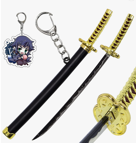 Kaigaku 6 inches Anime Katana Sword Keychain