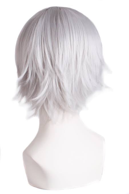 Short White Wig