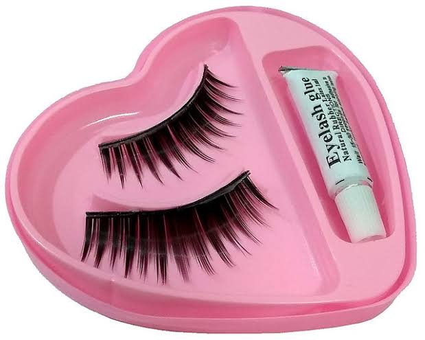 Fake Eyelashes Black