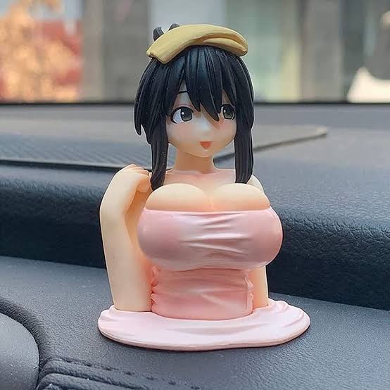 Boob Shaker Car Dashboard Decor