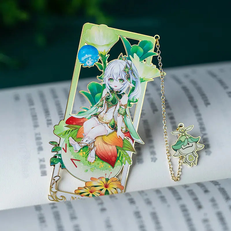Genshin Metallic Bookmarks | Pre Order