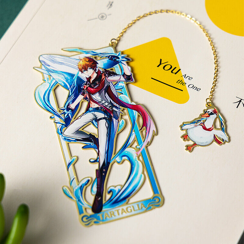 Genshin Metallic Bookmarks | Pre Order