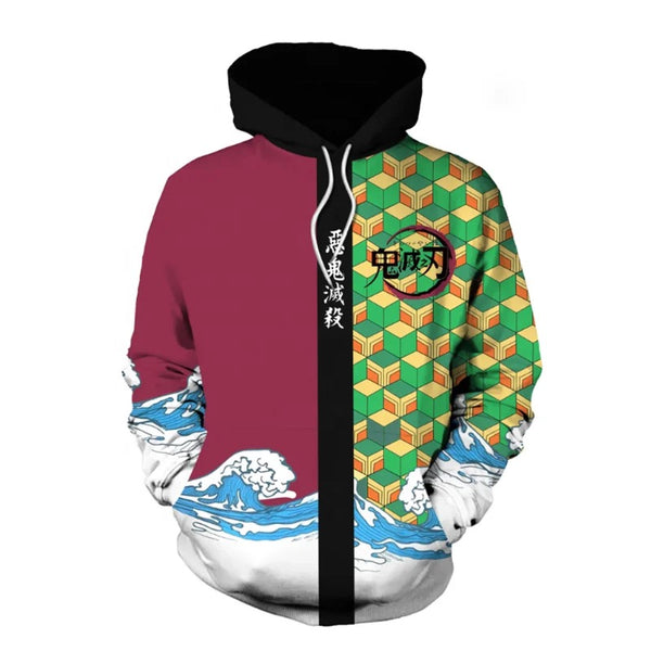 Slayer Hoodie Giyuu Sweatshirt Giyu Hoodie – OTAKU