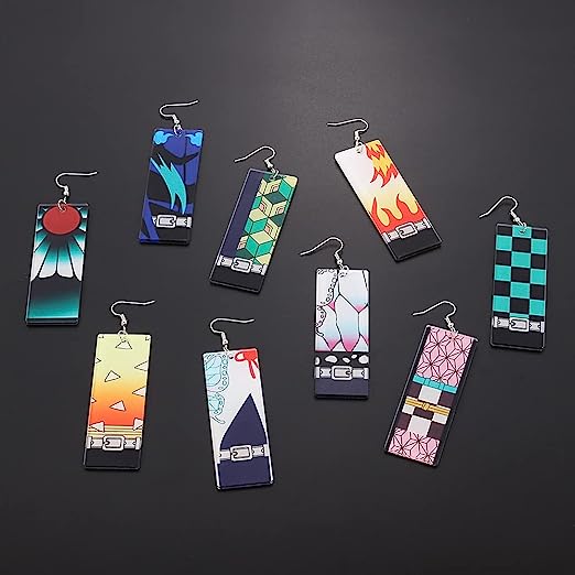 Demon Slayer Earrings | Pre Order