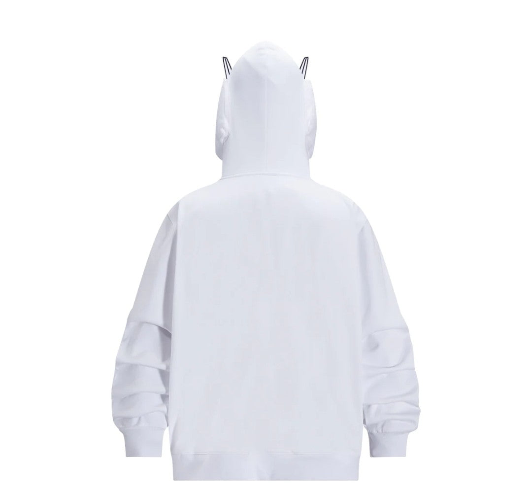 White full zipper hoodie | Pre order