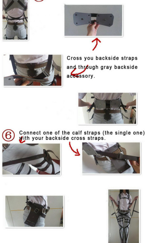 Attach On Titan Harness