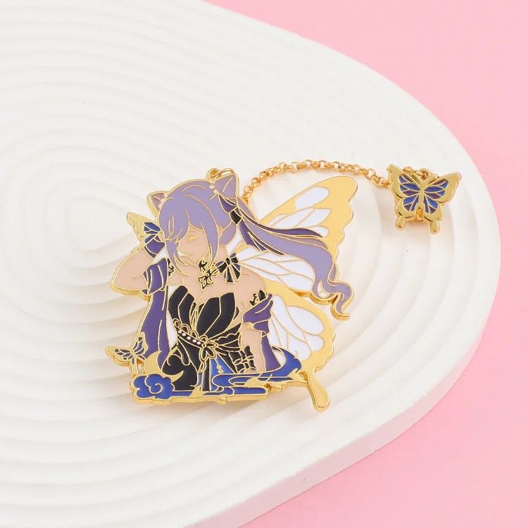 Keqing Enamel Pin