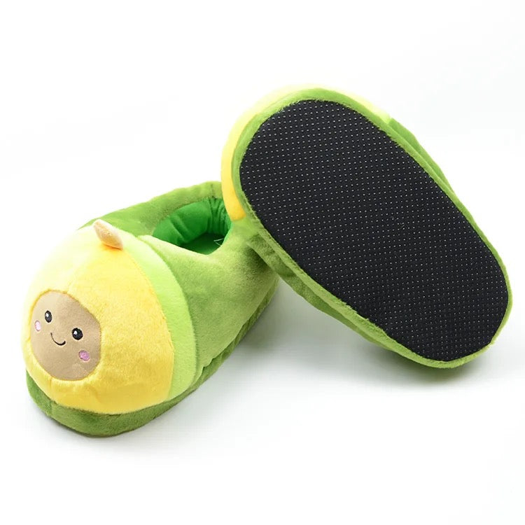 Avocado Plush Slippers