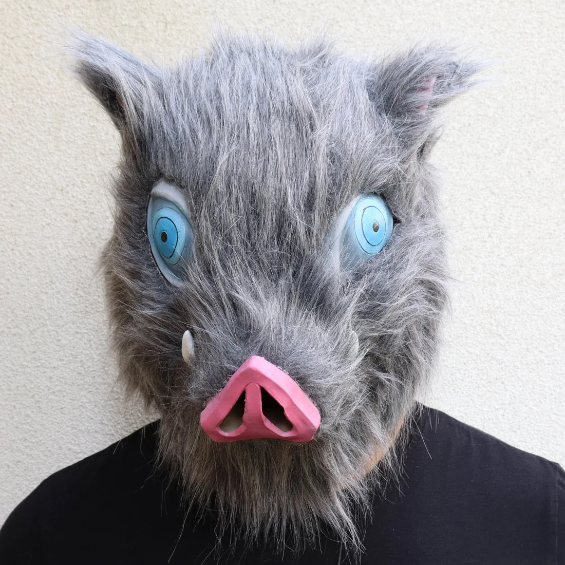 Inosuke Boar Head (Fur) | Pre Order
