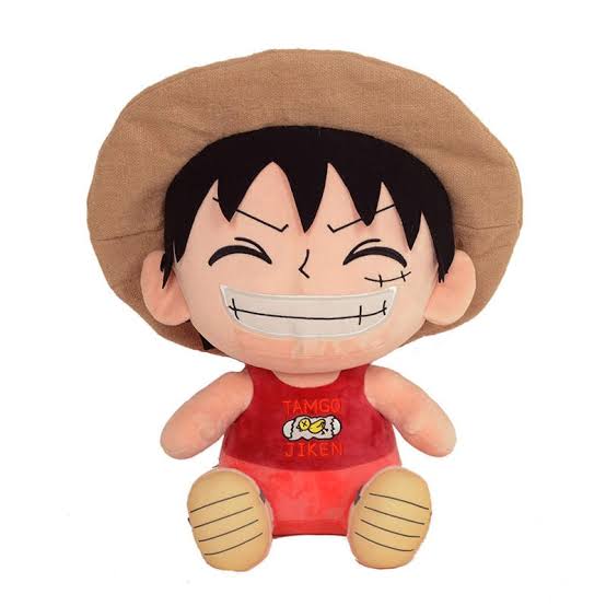 Anime Luffy Cosplay Plush Toy