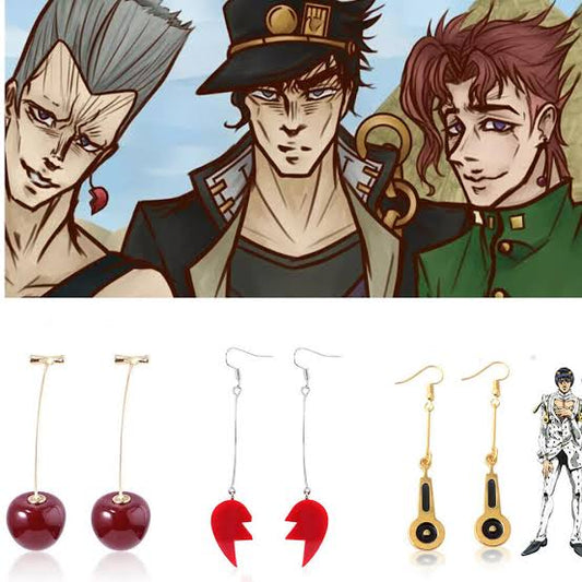 Jojo Bizarre Adventure Earrings | Pre Order