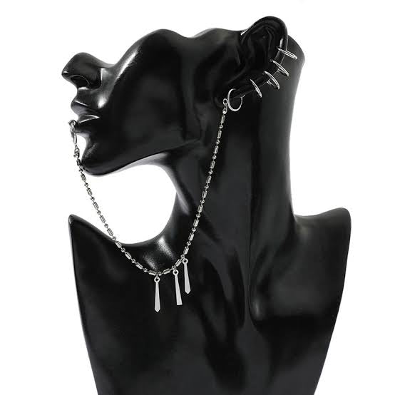 Miyamura Lip Chain Set
