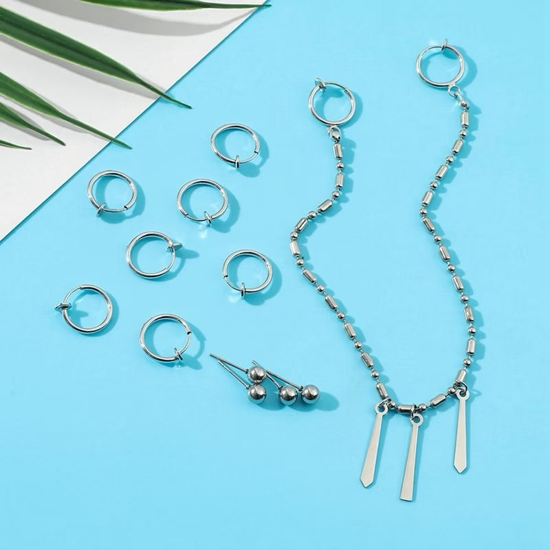 Miyamura Lip Chain Set