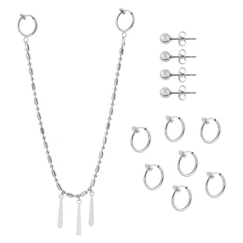 Miyamura Lip Chain Set