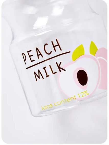 Peach Milk Bottle
