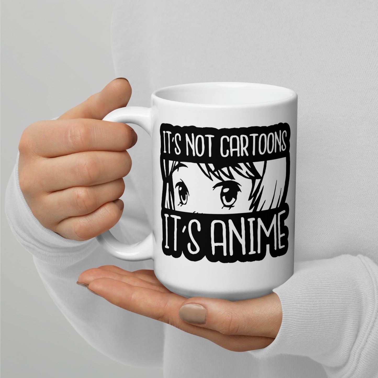 It’s Not Cartoon It’s Anime - Mug