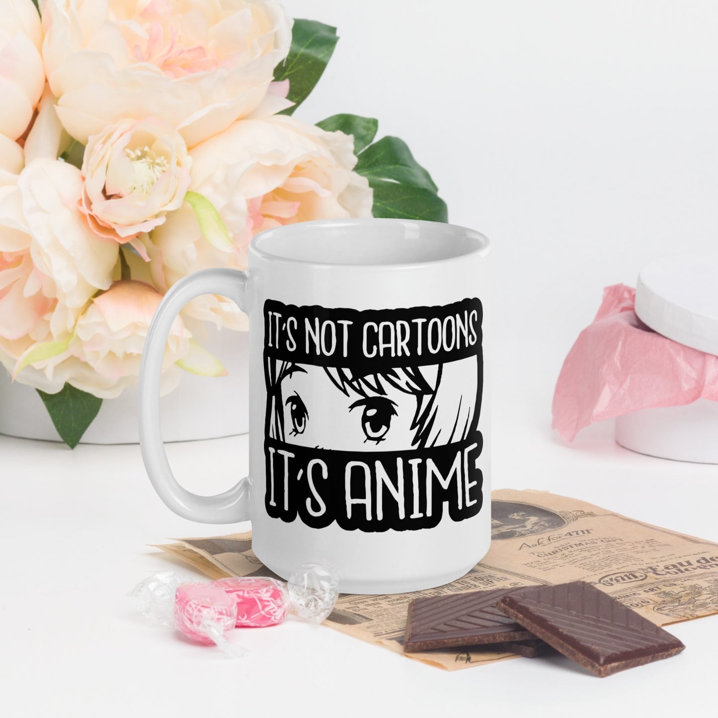 It’s Not Cartoon It’s Anime - Mug