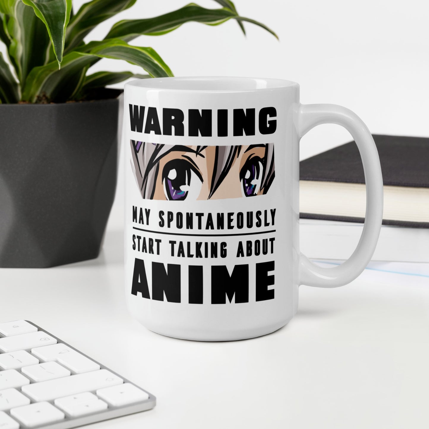 Warning Anime - Mug