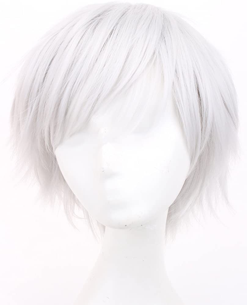 Short White Wig