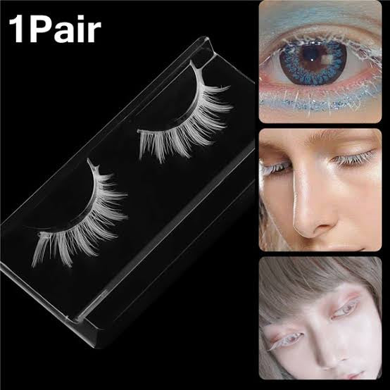Fake White Eyelashes