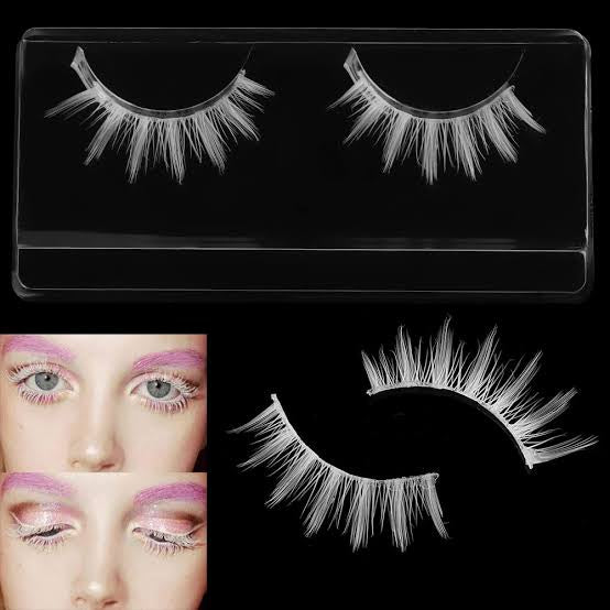 Fake White Eyelashes