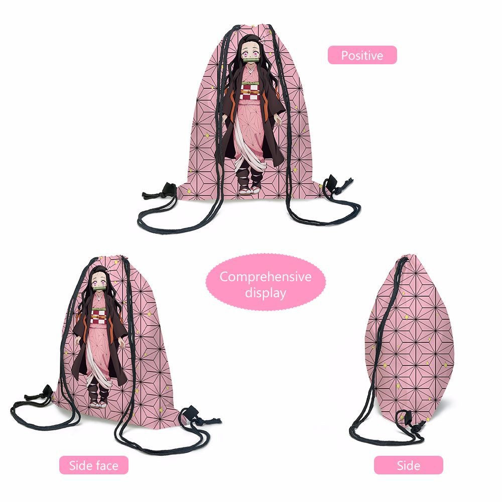 Nezuko Drawstring Bag
