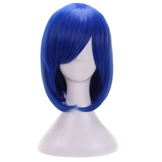 Blue Short Wig