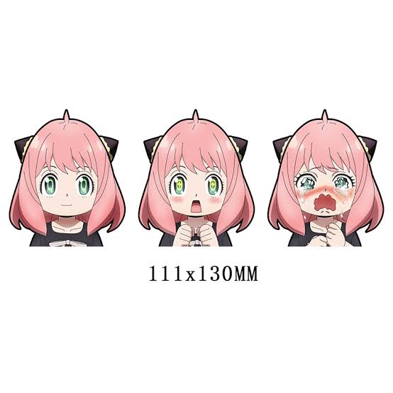 Anya Lenticular Sticker