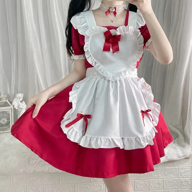 Cute Heart Maid Dress | Pre Order